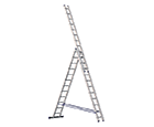 Three-section step-ladder